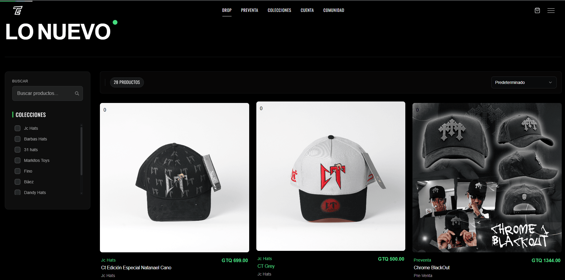 Twenty Eight Hats